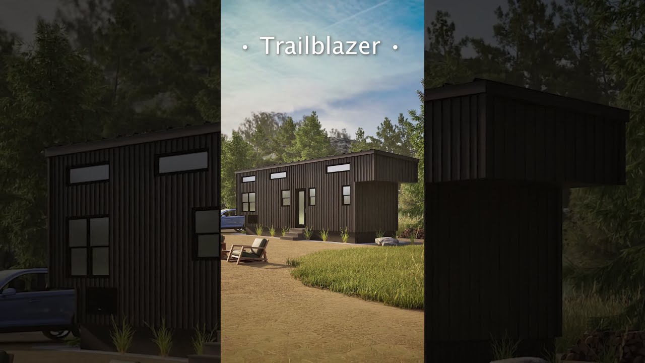 Trailblazer Tiny Home on Wheels #tinyhome #tinyliving #tinyhomeonwheels #tinyhouses  #newhomebuild