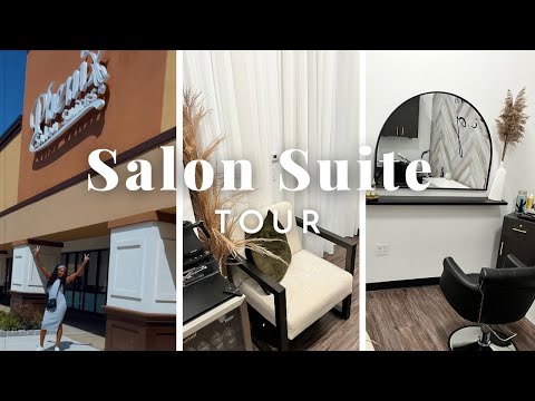 SALON SUITE TOUR - See inside my TINY 110 sq ft salon!...