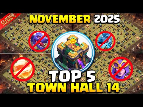 TOP 5! NEUES BESTES TH14-BASIS-Layout + Kopierlink 2025 | Rathaus 14 (TH14) Kriegsbasis | Clash o...