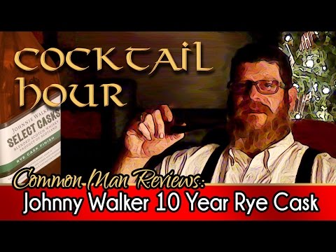 Scotch for the Common Man: Johnny Walker, 10 year Rye Cask Review