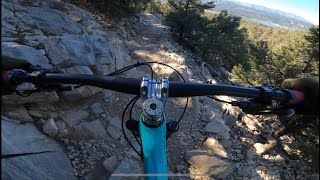 Cougar Crest trail down on a mountain Bike!