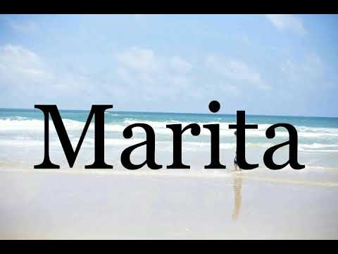 How To Pronounce Marita🌈🌈🌈🌈🌈🌈Pronunciation Of Marita