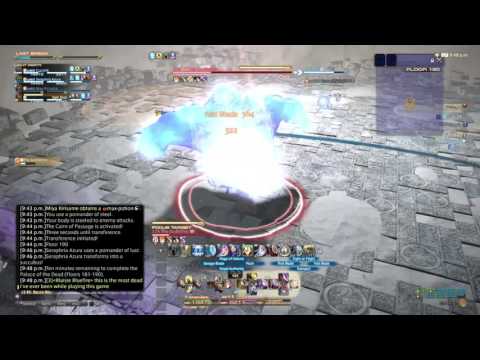 FFXIV PotD Floor 190 Boss Fight (Butt-puckering Ult casts)