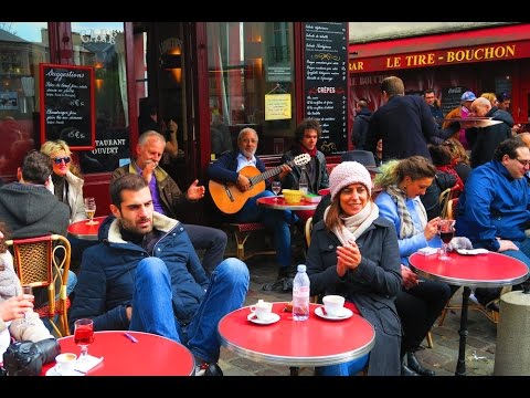 CLASSIC PARISIAN CAFE LIVE MUSIC - Aux Champs Elysees