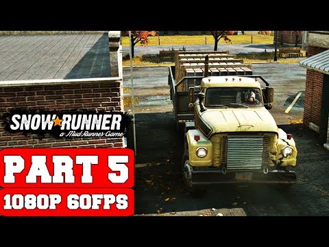 SnowRunner Gameplay Walkthrough Part 5 - No Commentary (PC Ultra Settings)