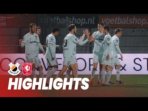 DOOR in de BEKER na LASTIGE wedstrijd in KATWIJK | vv Katwijk - FC Twente (18-12-2024) | Highlights