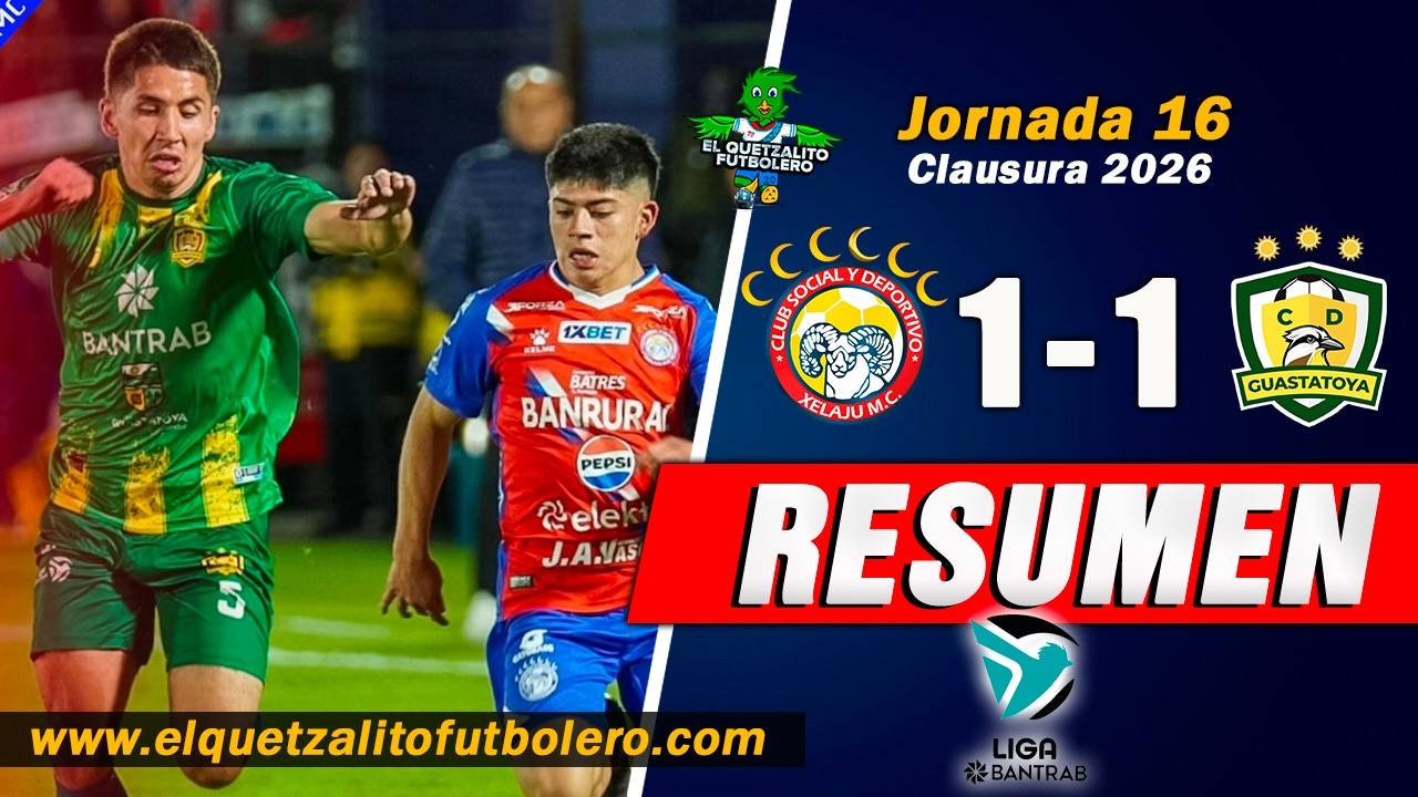 CSD Xelajú MC vs Deportivo Guastatoya Highlights