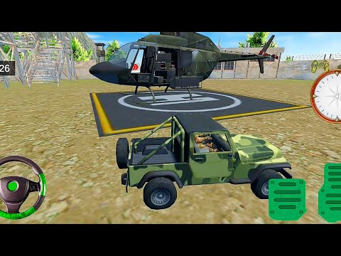US Army Offroad Truck Sim Vehicles: Transport Army Soldiers Jepp Truck | Android iOS Gameplay