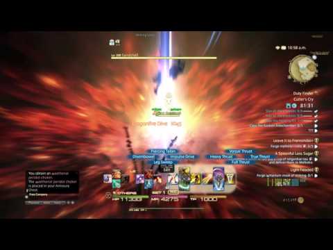 FINAL FANTASY XIV Fran Seara - Cutters Cry - Solo - Dragoon "Boss Crush"