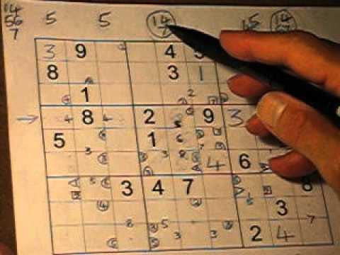 Sudoku Expert - Identifying Hidden Pairs