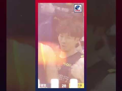 Makoto Hiejima is a 191 cm guard with a post up game 😳 #EASL #BLEAGUE #TerrificTogether #Shorts