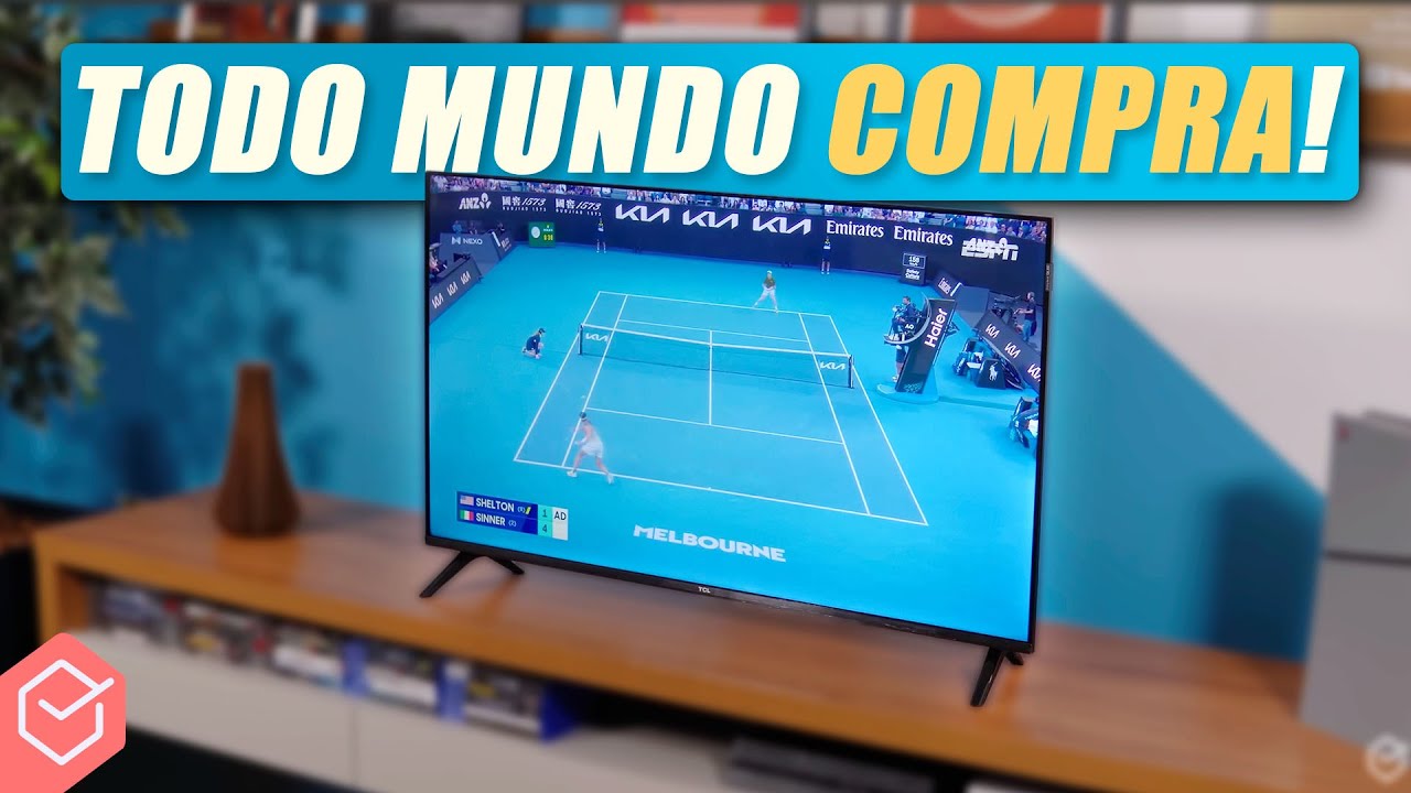 Miniatura da avaliação em vídeo de Smart TV TCL 43S5K 43 Polegadas