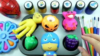 Satisfying ASMR: Making Lollipop Candy with Magic Fruit Slimes