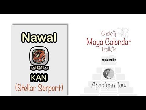 Maya Calendar: Explaining Nawal (Day) Kan (Stellar Serpent) - Cholq'ij/Tzolkin