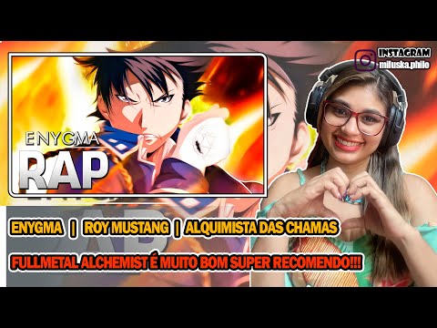 Reacting to Roy Mustang's Rap (Fullmetal Alchemist) | Flame Alchemist | Enygma 71