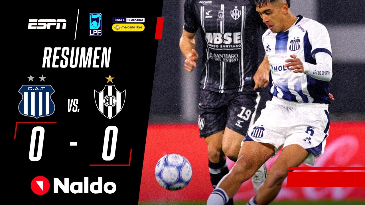 A SAMPAOLI LE ESTÁ COSTANDO Y LA T ESTÁ ÚLTIMA EN LA ZONA | Talleres 0-0 Central Córdoba | RESUMEN