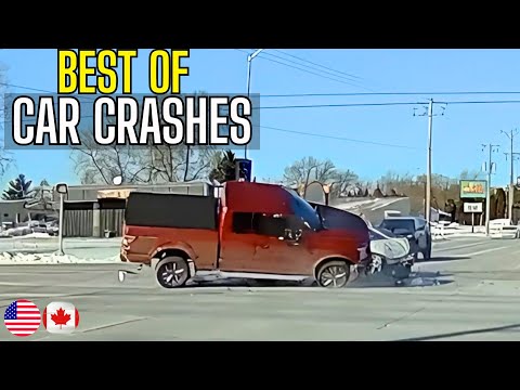 Best of Car Crashes Compilation | USA & Canada - 52