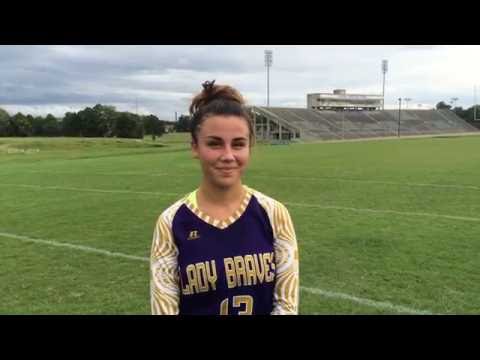 Alexandra Salvador, junior captain - Preseason Soccer