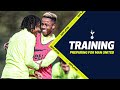 Spurs prepare for trip to Old Trafford | TRAINING