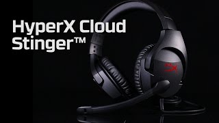 Video thumbnail for HyperX Cloud Stinger – komfortable Gaming-Headsets by HyperX Deutschland