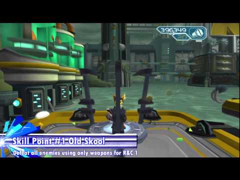 Ratchet & Clank 2 (HD) - All Platinum Bolts & Skill Points (Dobbo)