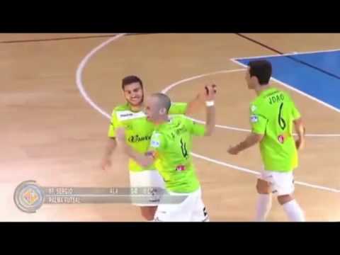 Gol Sergio (1-0) Palma Futsal – Aspil Vidal Ribera Navarra. Cuartos Play Off