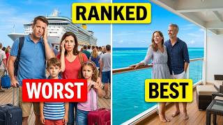The Best Cruise Line for First-Timers, Ranked Worst to Best