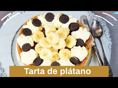🍰Tarta deliciosa de plátano🍌