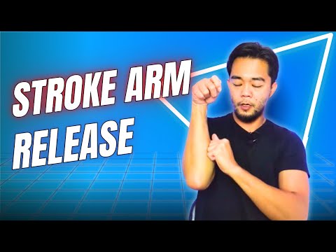 Part of a video titled Loosen a Tight Arm After Stroke with This Massage Technique - YouTube