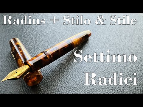 Fountain Pen Day LE!  Stilo & Stile Radius Settimo Radici