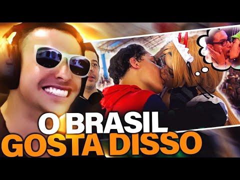 SUPER XANDÃO REAGINDO A BEIJOU ELE PENSANDO EM OUTRO - CANTADAS ENFADONHAS