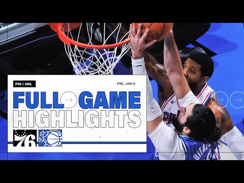 FULL GAME HIGHLIGHTS: PHILADELPHIA 76ERS VS. ORLANDO MAGIC 1.09.26