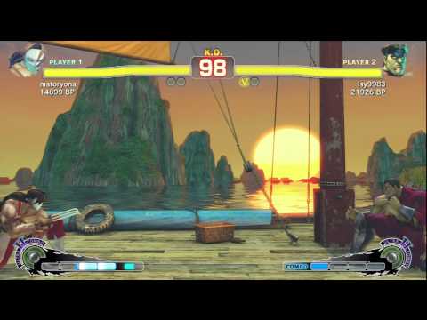 SSF4: matoryona (Claw) VS lsy (Dictator)