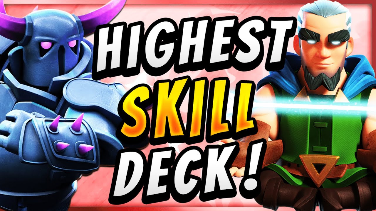 New Mega Knight Deck DELETES SKILL from Clash Royale ⚠️ 