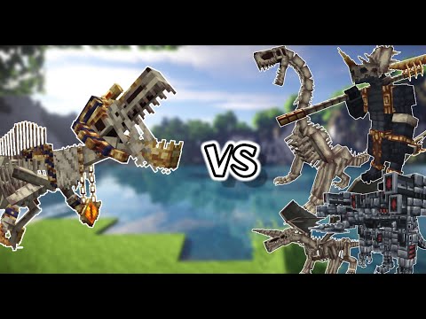 Ancient Remnant VS dodo's mobs | Minecraft Mob Battle