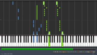 Barns Courtney - Glitter &amp; Gold [Piano Tutorial] (Synthesia) | Netflix &#39;Safe&#39; Opening Theme Song
