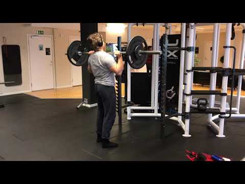 65 kg Overhead Press For 3 Reps #overheadpress #65kg #roadto80kg