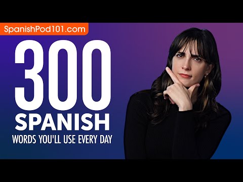 300 Spanish Words You'll Use Every Day - Basic Vocabulary #70