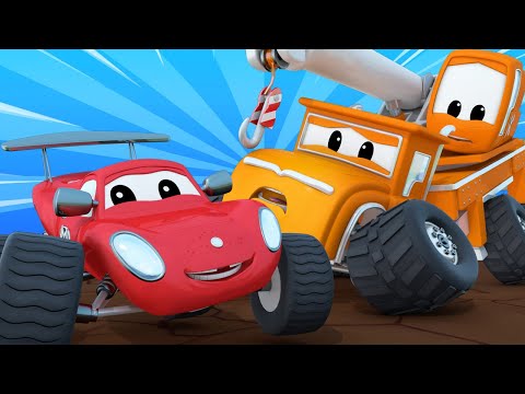 Monster Town - Milo ist außer Kontrolle! - Lastwagen Zeichentrickfilme für Kinder 🚓 🚒