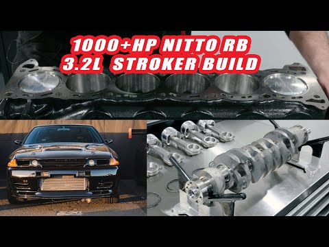 How To Build a 1200hp RB26 - Nitto 3.2 Stroker Engine - Part 1