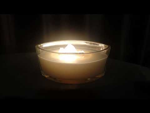 Burning Candle | 10 hours | Sleep, focus, relaxation, meditation | Fire sound