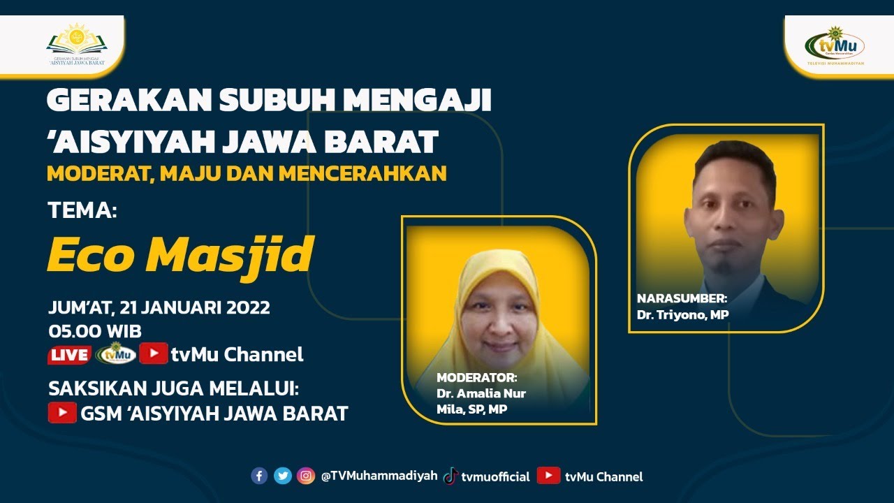 Eco Masjid (Gerakan Subuh Mengaji #22)