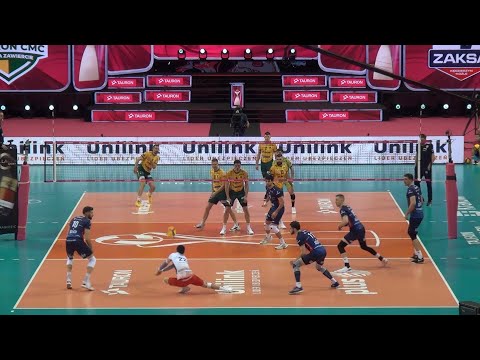 Erik Shoji great performance at the Volleyball Polish Cup Finals 2023