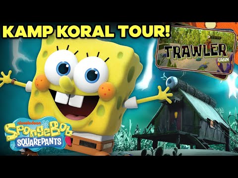 Postcards From Camp ? | A Tour of Kamp Koral! | SpongeBob