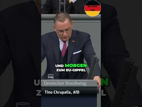 Chrupalla kritisiert Scholz's EU-Gipfel Alleingang #shorts