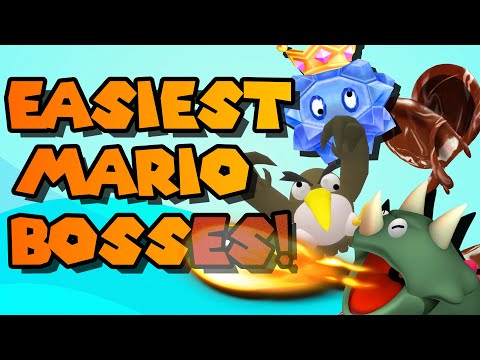 What is the EASIEST Boss Battle In Mario?! [Top 13 Ranking]