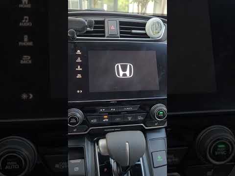 Honda crv 2017 audio panel issue its stuck with H screen, need help