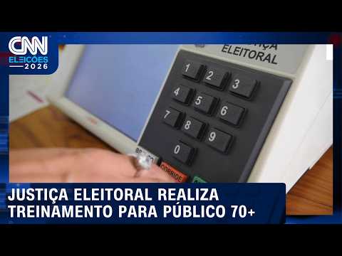 Justiça eleitoral promove ações de orientação para eleitorado com mais de 70 anos | CNN AGORA