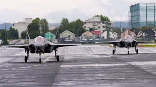 岩国基地アメリカ海兵隊VMFA-242所属のF-35Bライトニング戦闘機4機が横田基地へ離着陸 F35Lightning IWAKUNI YOKOTA MARINES Day3