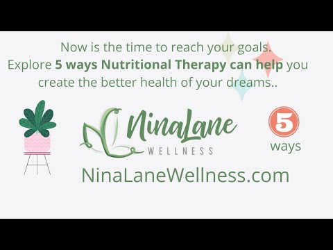 Nina Lane Wellness and Nutritional Therapy video.